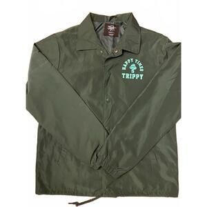 Happy Times Trippy Men's Windbreaker Jacket Eighty-Eight Brand size small